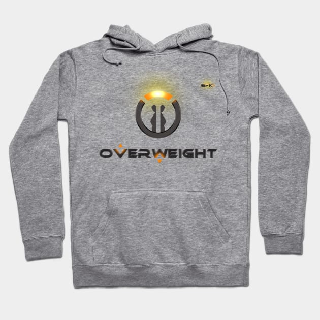 Overweight Hoodie by GarbageFailKid